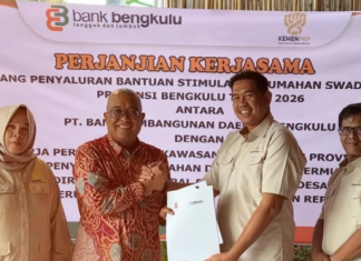 Bank Bengkulu Kembali Dipercaya Salurkan Program BSPS Tahun 2026