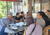 Kapolsek Kota Manna Iptu Revi Hari Sona, Tingkatkan Hubungan dengan Media melalui Coffee Morning