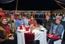 Tiba di Gala Dinner, Walikota Bengkulu Disambut Dirut Bank Bengkulu